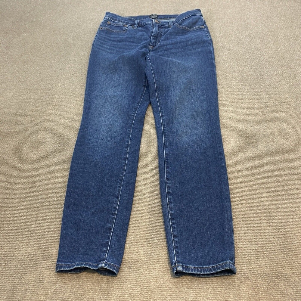 J. Crew Women's Skinny Jeans - Dark Blue